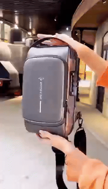 Urban Sling Bag – Anti‑Theft Compact Crossbody with USB Port