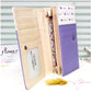 "Card Trifold Clutch Wallet – Transparent Crossbody Clutch with Adjustable Strap & Secure Closure"