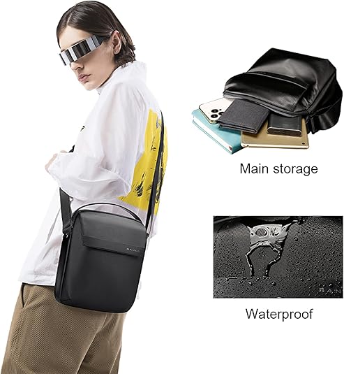 Slim 15″ Laptop Daypack – Lightweight Travel Backpack with Cable Straps