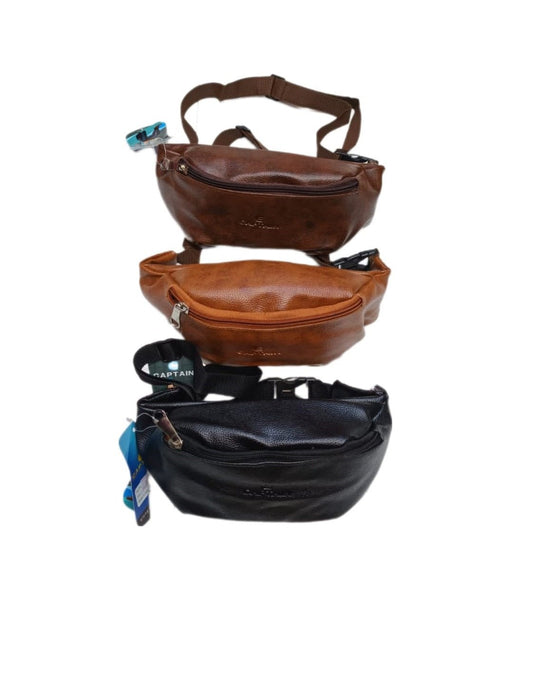 Premium Genuine Leather Waist Bag – Adjustable Waist & Crossbody Fanny Pack