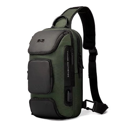 Compact Side Saddle Bag – Sleek Crossbody with Multiple Pockets & Adjustable Strap