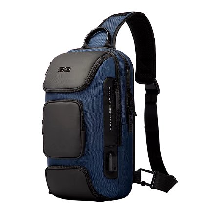 Compact Side Saddle Bag – Sleek Crossbody with Multiple Pockets & Adjustable Strap