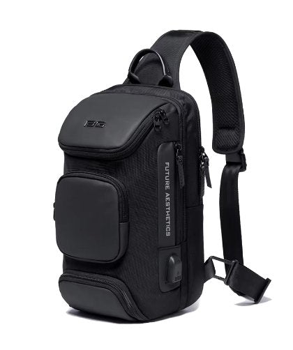 Compact Side Saddle Bag – Sleek Crossbody with Multiple Pockets & Adjustable Strap