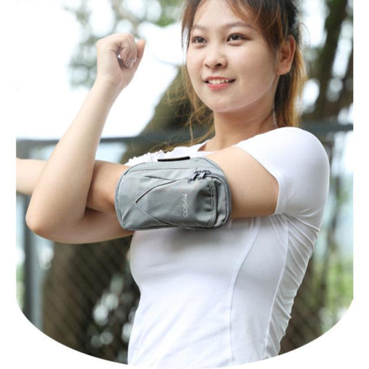 Yesido WB12 Waterproof Sports Arm Bag – Reflective, High‑Elastic Nylon Lycra TPU Armband for Running & Outdoor Workouts